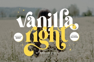 Vanila Right Font Download
