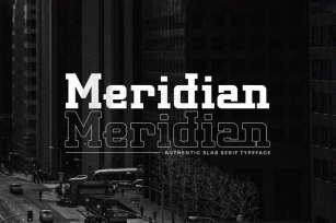 Meridian Font Download