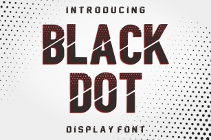 Black Dot Font Download
