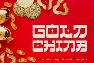 Gold China Font Download