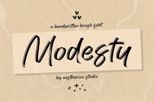 Modesty Font Download
