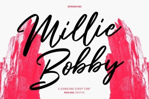 Millie Bobby Font Download
