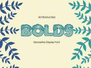 Bolds Font Download