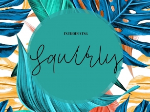 Scuirly Font Download
