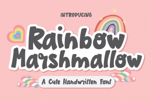 Rainbow Marshmallow Font Download