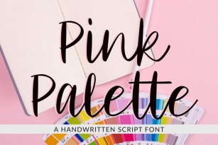 Pink Palette Font Download
