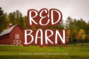 Red Barn Font Download