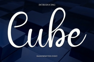 Cube Font Download