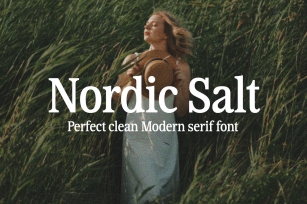 Nordic Salt Clean Modern Serif Font Download