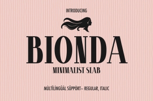 Bionda Font Download