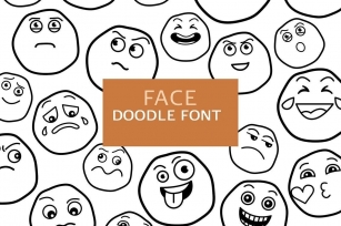Face Doodle Font Download