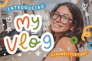 My Vlog Font Download