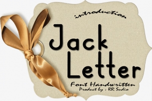 Jack Letter Font Download