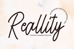 Reallity Font Download
