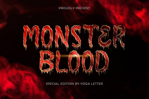 Monster Blood Font Download