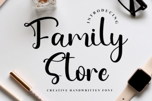 Family Store Font Download