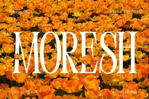 Moresh Font Download