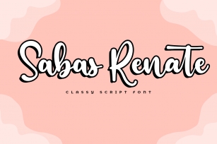 Sabas Renate Font Download