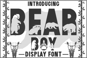 Bear Boy Font Download