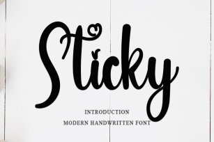 Sticky Font Download