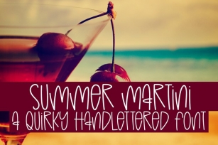 Summer Martini Font Download