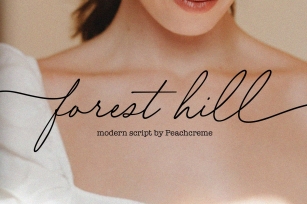 Forest Hill Modern Script Font Download