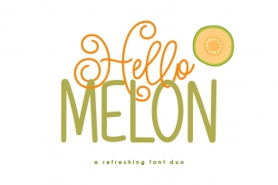 Hello Melon Font Download