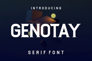 Genotay Font Font Download