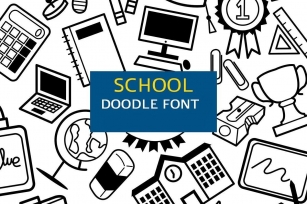 School Doodle Font Download