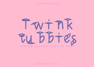 Twinktubbies Font Download