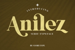 Anilez Serif Typeface Font Font Download