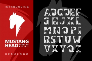 Mustang Head Font Download