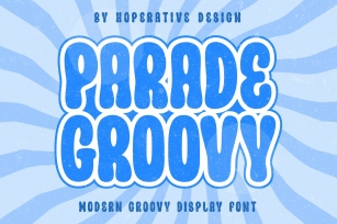 PARADE GROOVY Font Download
