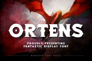 Ortens - Serif Display Font Font Download