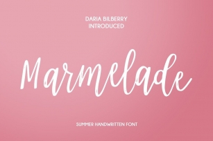 Marmelade Font Download