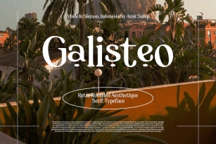 AMR Galisteo Font Download