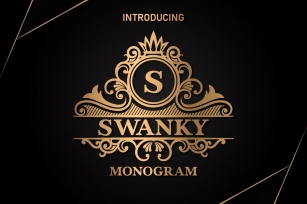 Swanky Monogram Font Download