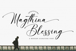 Magthina Blessing Font Download