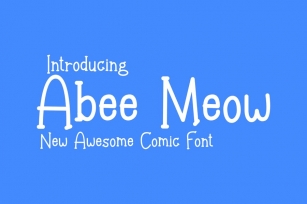 Abee Meow Font Font Download