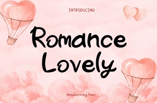 Romance Lovely Font Download