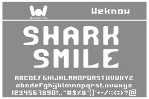 Shark Smile Font Download