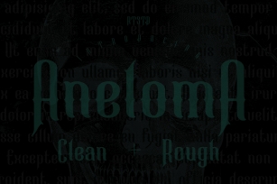 Aneloma Rough Font Download