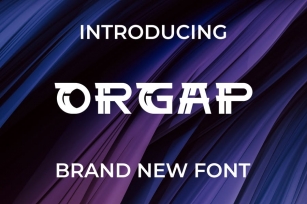 ORGAP Font Font Download
