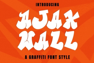 AjaxWall - Graffiti Font Font Download