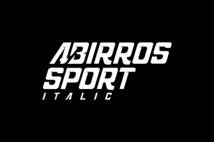 Abirros Sport Italic Font Download