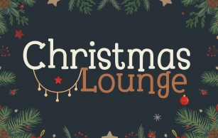 Christmas Lounge Font Download