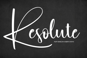Resolute Font Download