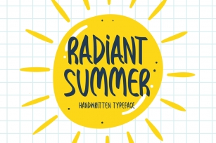 Radiant Summer Font Download