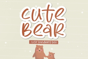 Cute Bear Font Download
