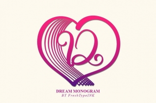 Dream Monogram Font Download
